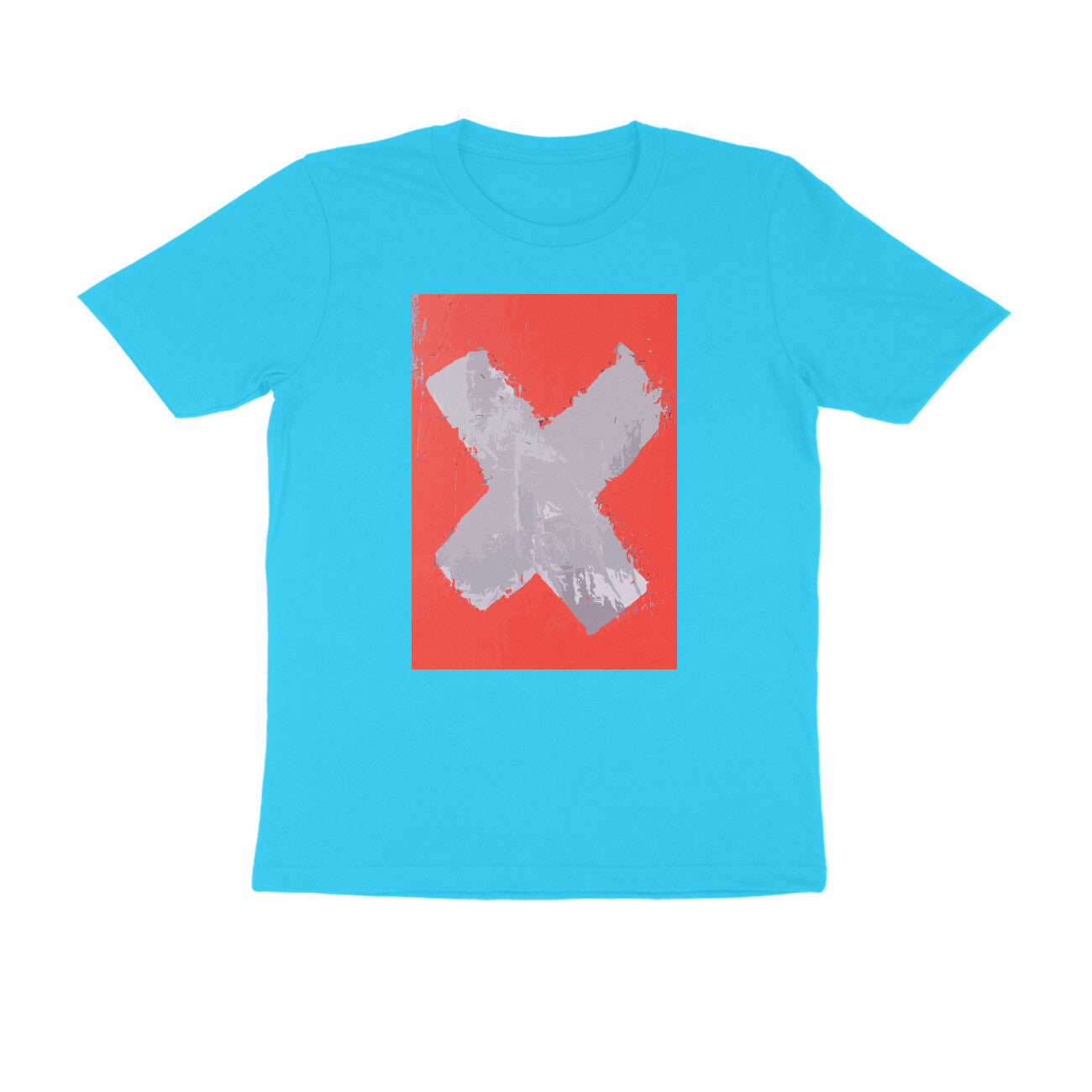 Half Sleeve Round Neck T-Shirt - X puraidoprints