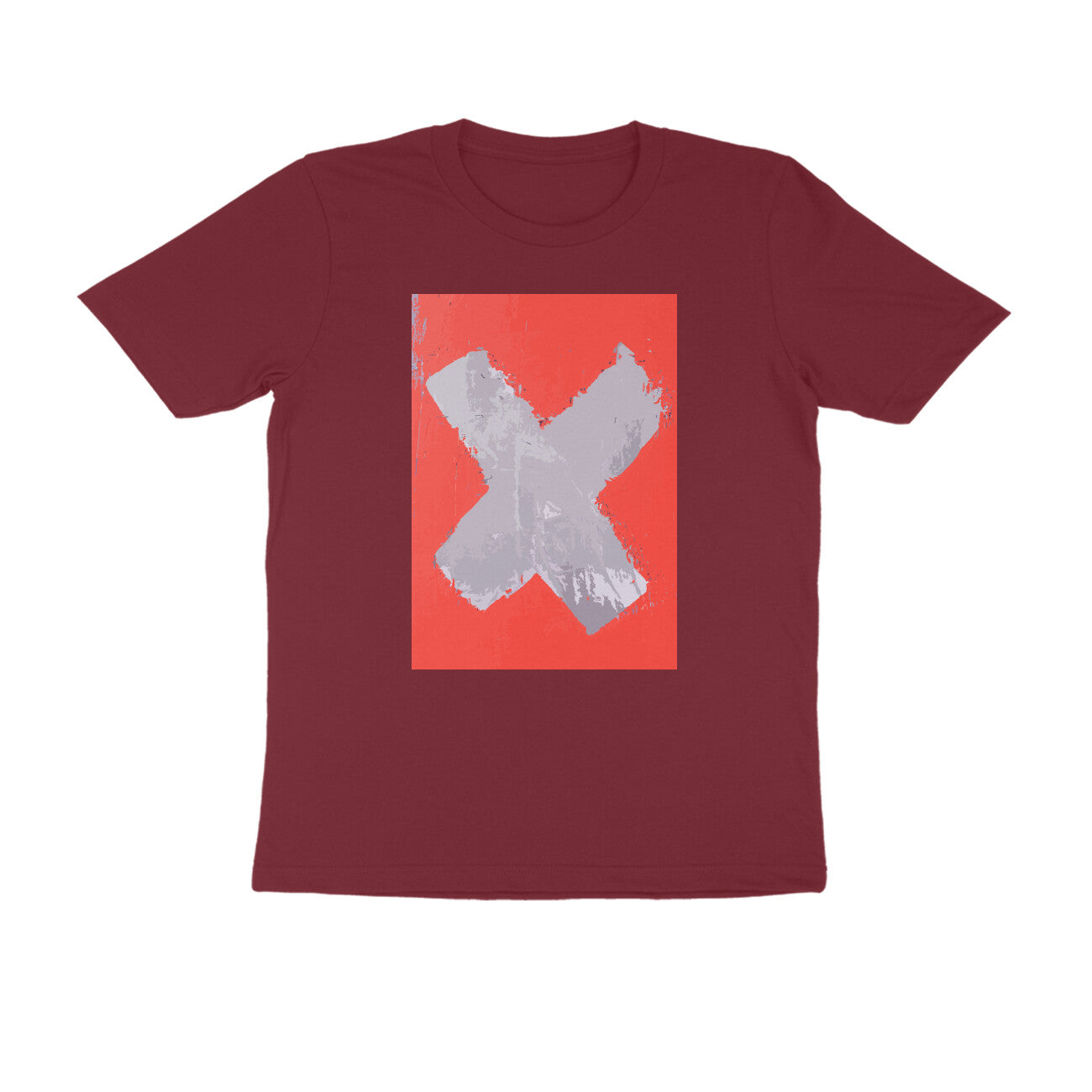 Half Sleeve Round Neck T-Shirt - X puraidoprints