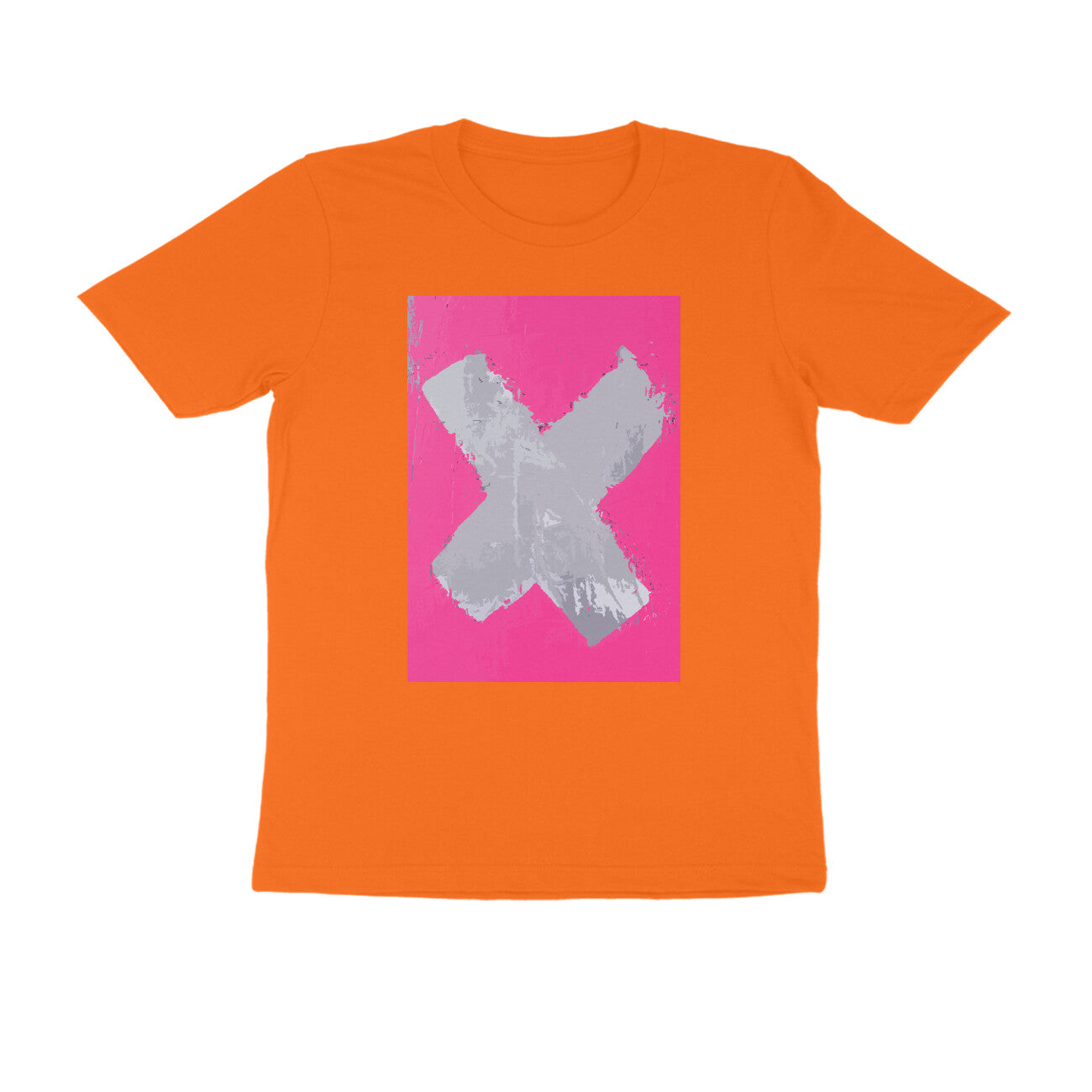 Half Sleeve Round Neck T-Shirt - X puraidoprints