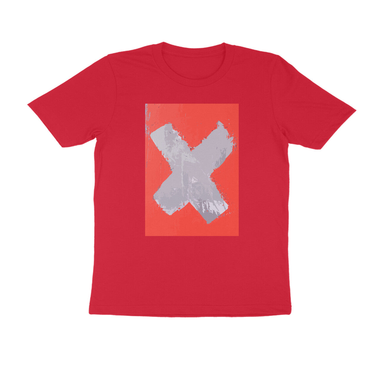 Half Sleeve Round Neck T-Shirt - X puraidoprints