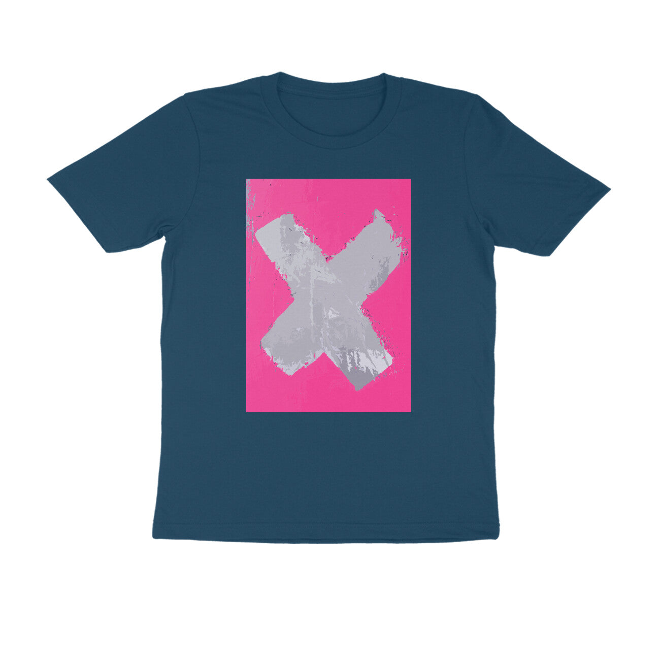 Half Sleeve Round Neck T-Shirt - X puraidoprints