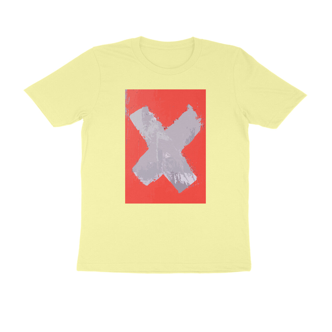 Half Sleeve Round Neck T-Shirt - X puraidoprints