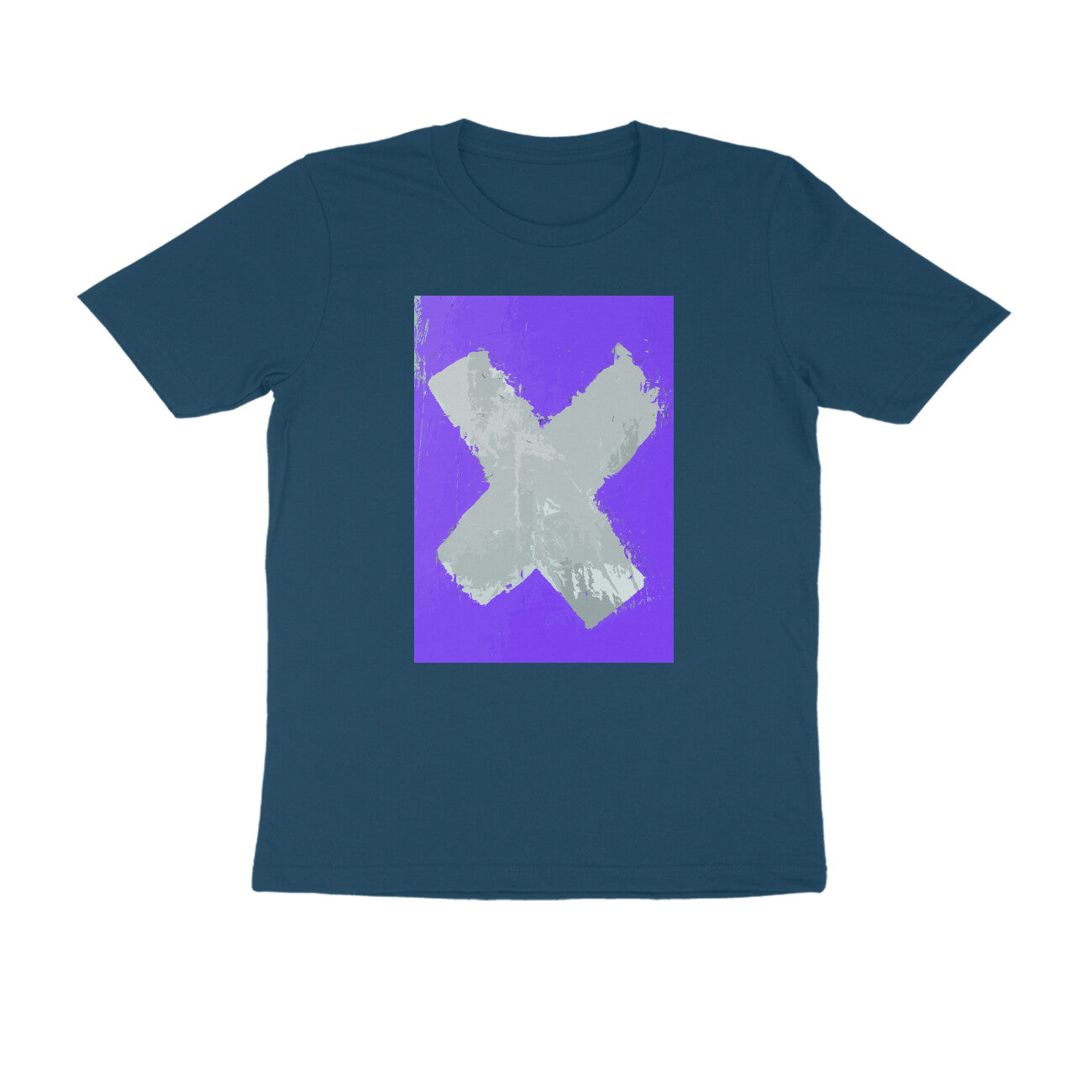 Half Sleeve Round Neck T-Shirt - X puraidoprints