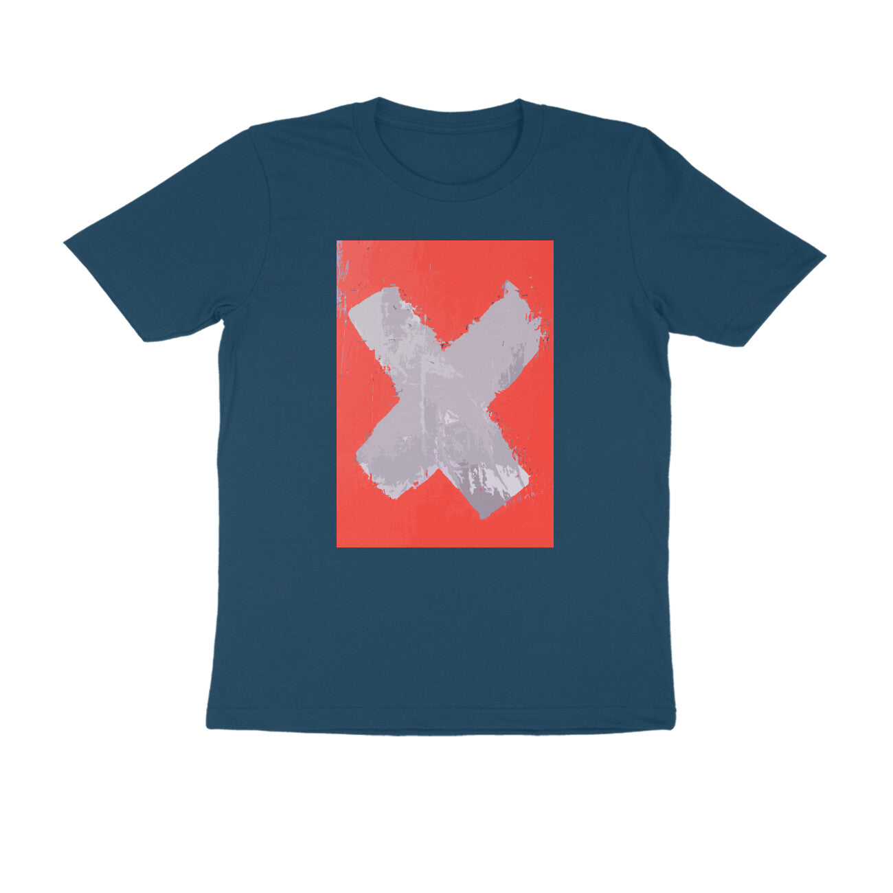 Half Sleeve Round Neck T-Shirt - X puraidoprints