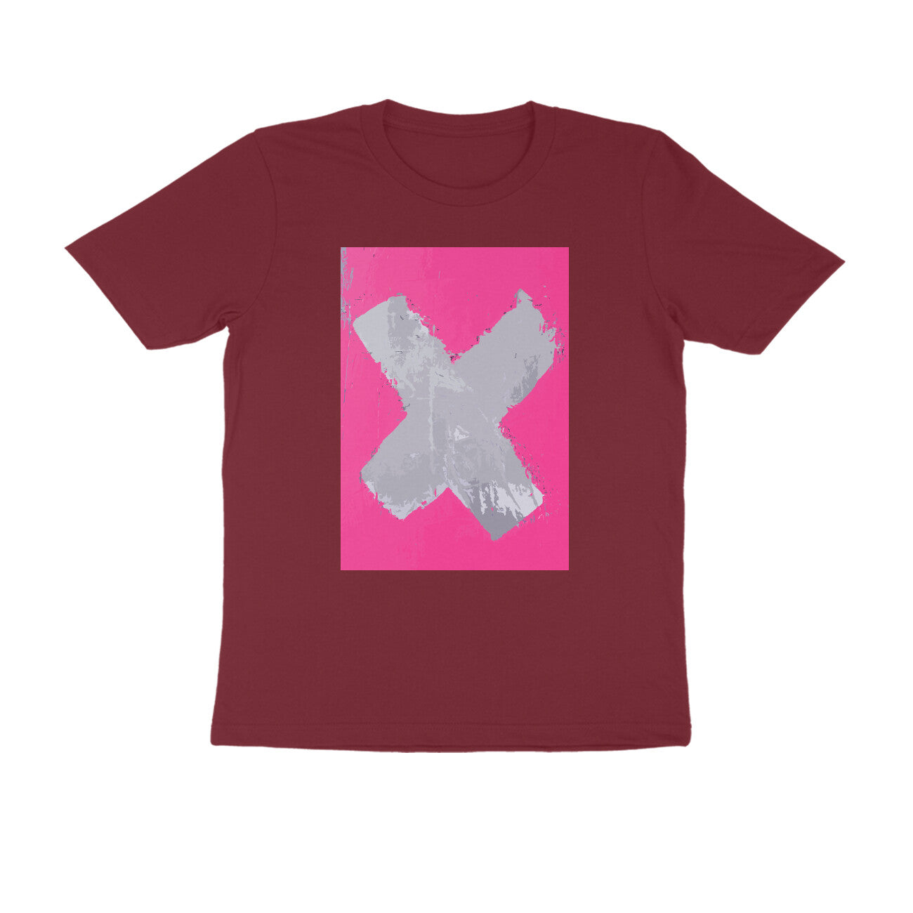 Half Sleeve Round Neck T-Shirt - X puraidoprints