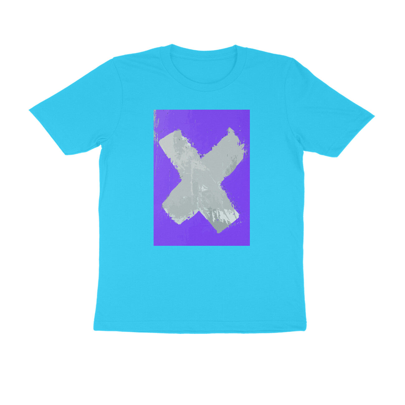 Half Sleeve Round Neck T-Shirt - X puraidoprints