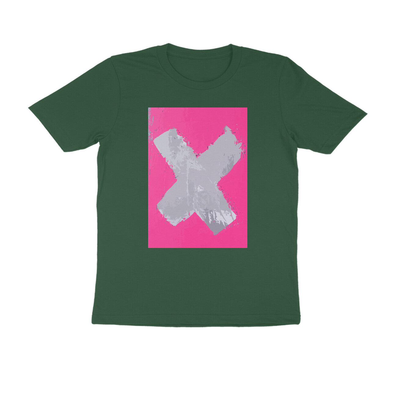Half Sleeve Round Neck T-Shirt - X puraidoprints