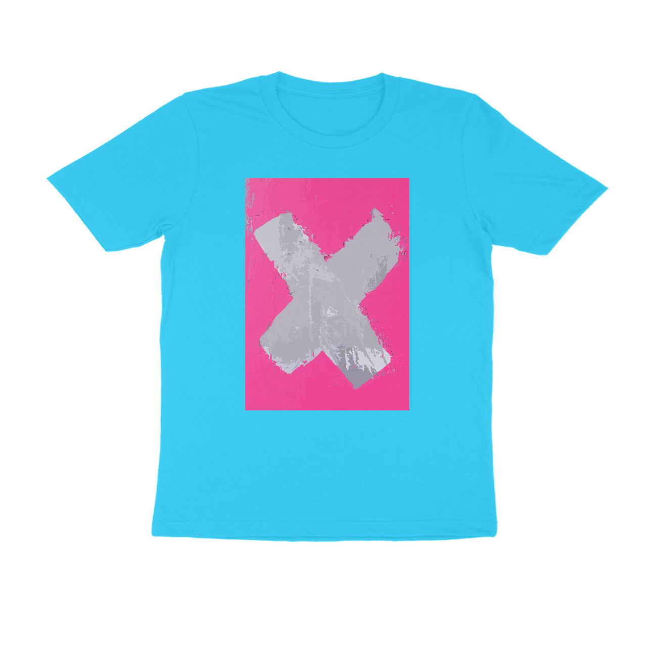Half Sleeve Round Neck T-Shirt - X puraidoprints