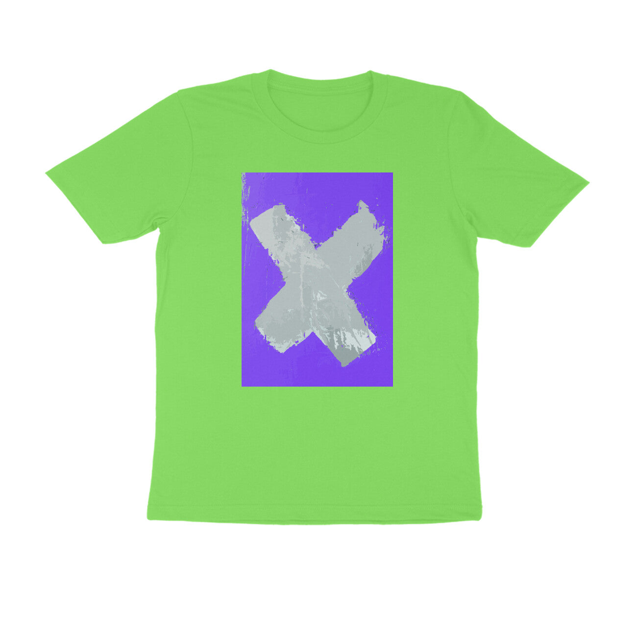 Half Sleeve Round Neck T-Shirt - X puraidoprints