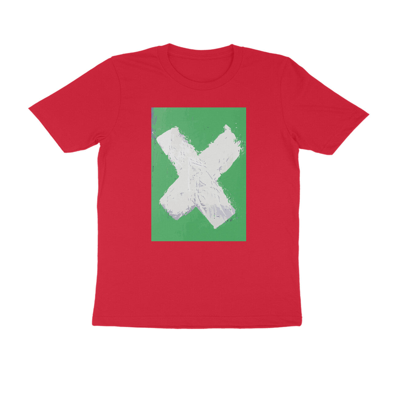 Half Sleeve Round Neck T-Shirt - X puraidoprints