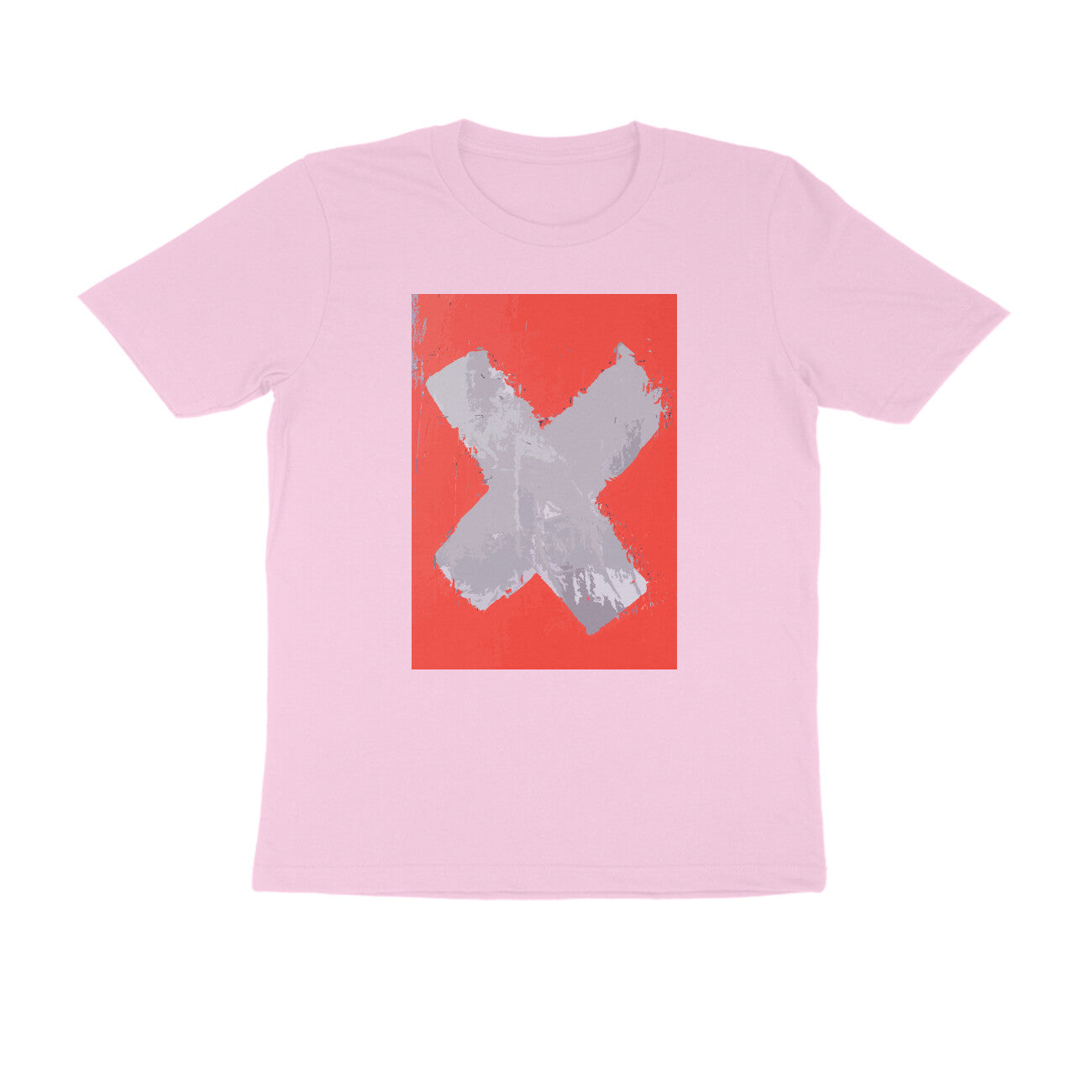 Half Sleeve Round Neck T-Shirt - X puraidoprints