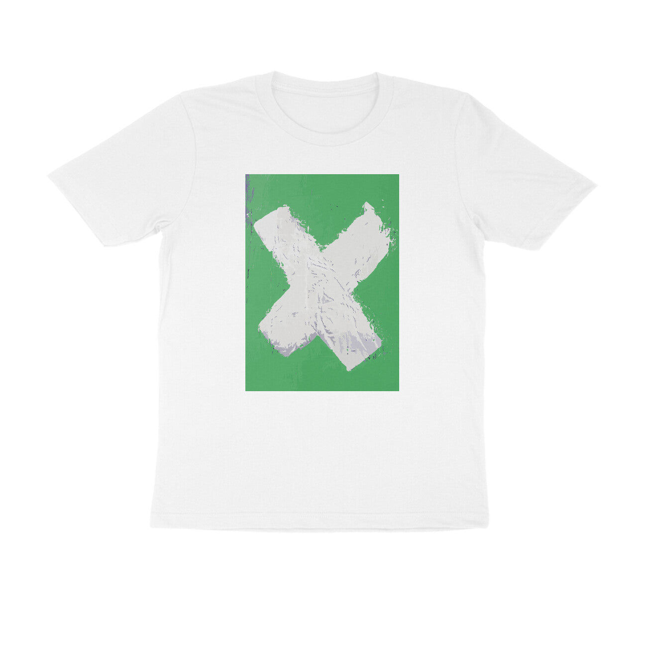 Half Sleeve Round Neck T-Shirt - X puraidoprints
