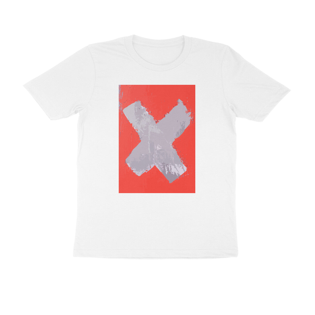 Half Sleeve Round Neck T-Shirt - X puraidoprints