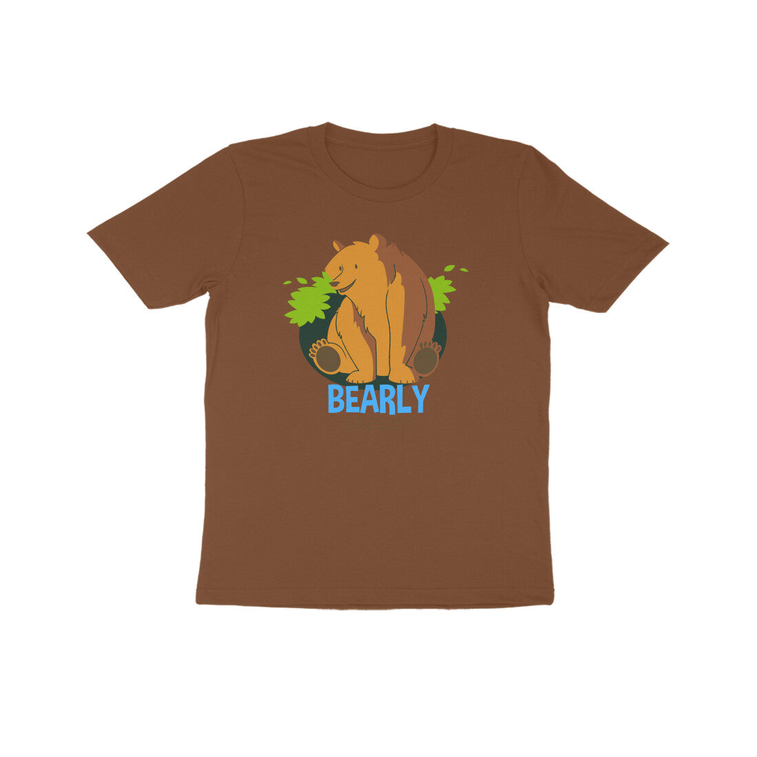 Kids' Half Sleeve Round Neck Tshirt β Bearly dressed 2 puraidoprints