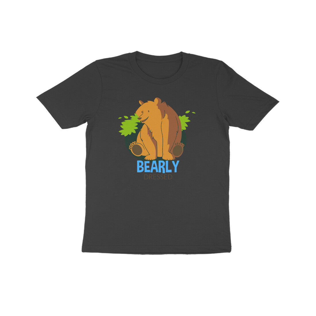 Kids' Half Sleeve Round Neck Tshirt β Bearly dressed 2 puraidoprints