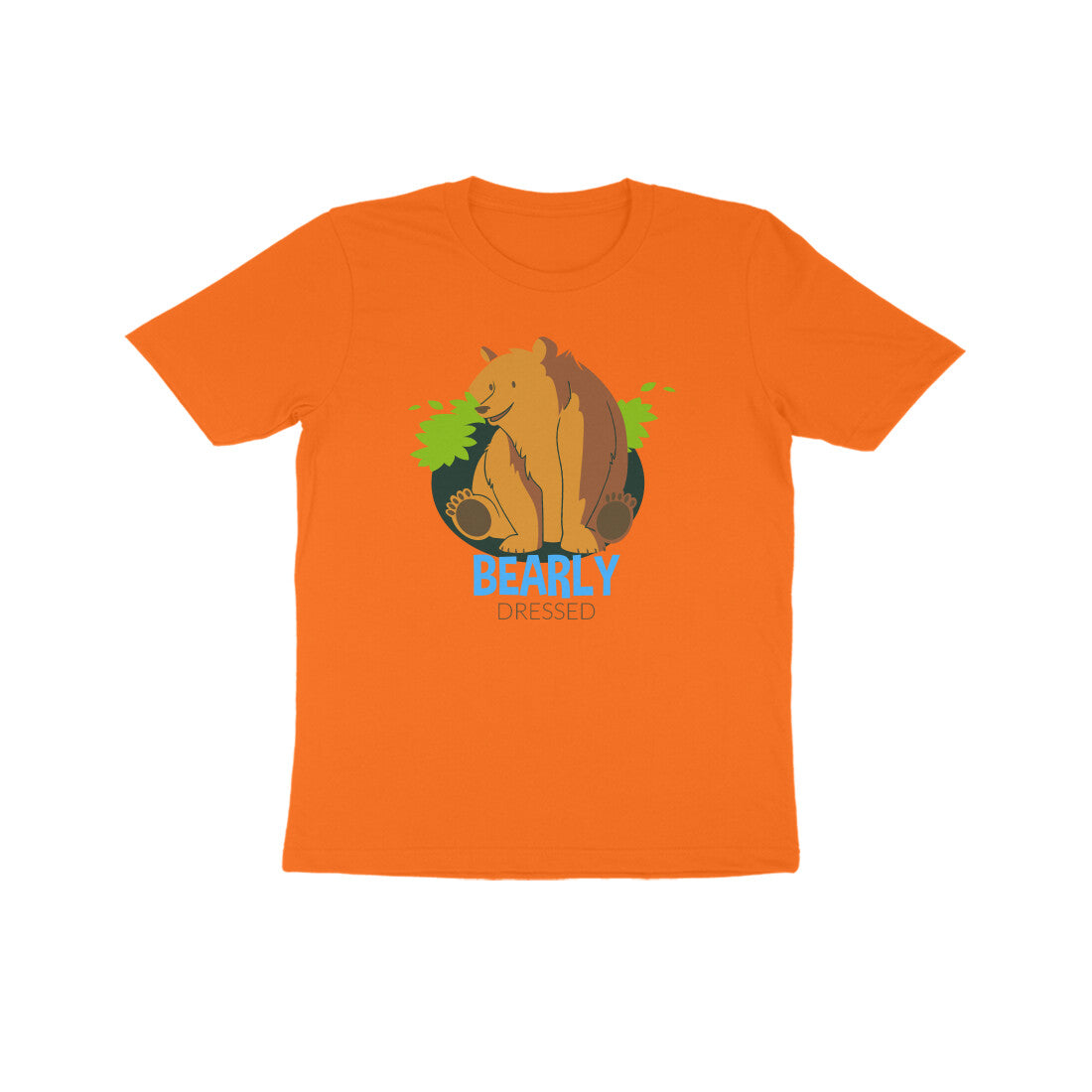Kids' Half Sleeve Round Neck Tshirt β Bearly dressed 2 puraidoprints