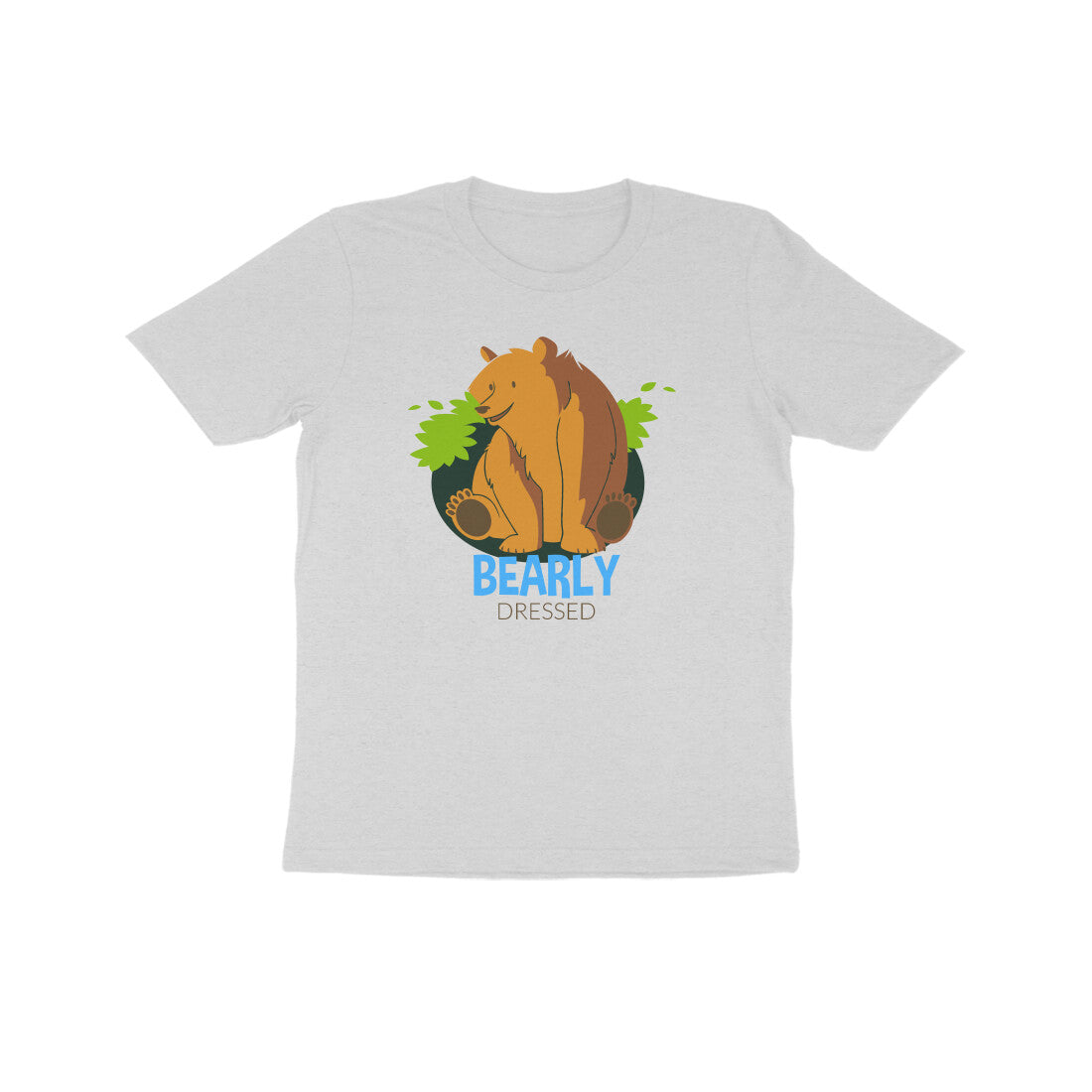 Kids' Half Sleeve Round Neck Tshirt β Bearly dressed 2 puraidoprints