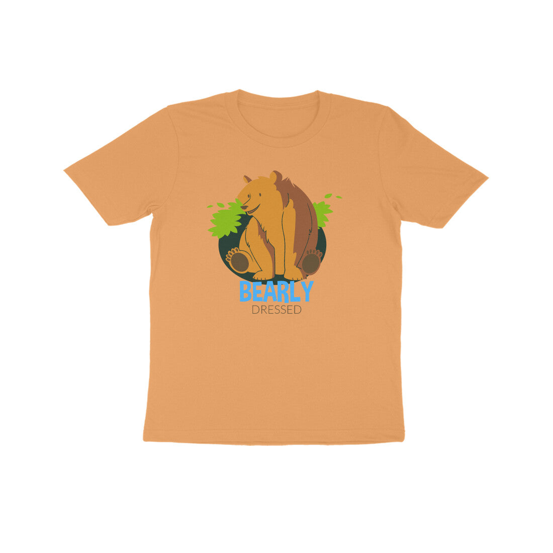 Kids' Half Sleeve Round Neck Tshirt β Bearly dressed 2 puraidoprints