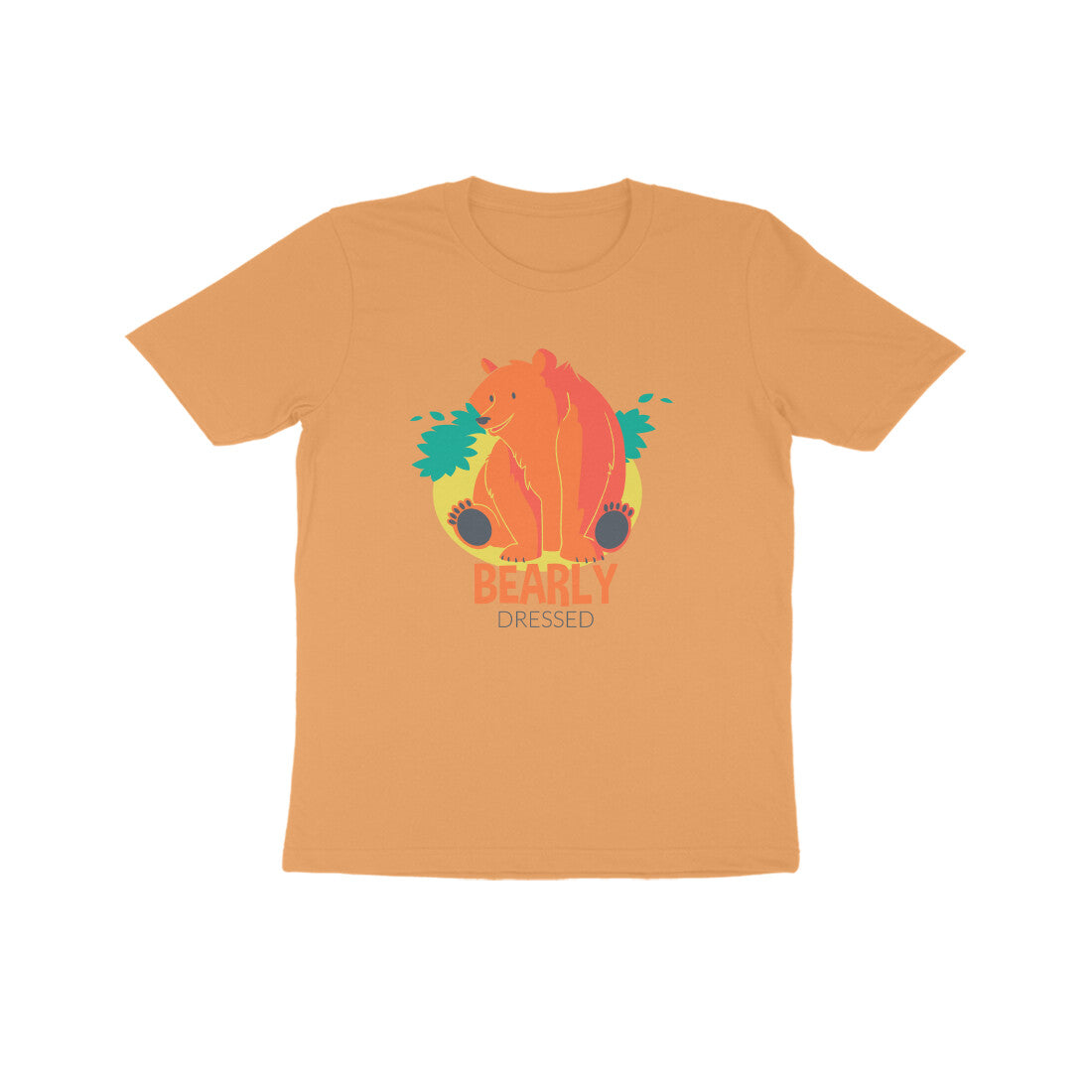 Kids' Half Sleeve Round Neck Tshirt β Bearly dressed puraidoprints