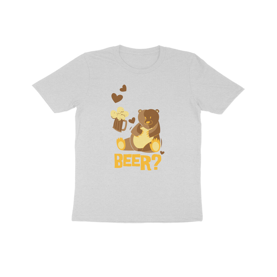 Kids' Half Sleeve Round Neck Tshirt β Beer 2 puraidoprints
