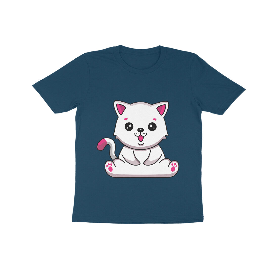 Kids' Half Sleeve Round Neck Tshirt β Cute Pet puraidoprints