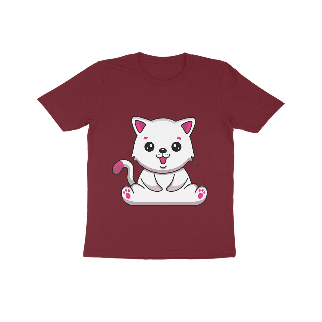 Kids' Half Sleeve Round Neck Tshirt β Cute Pet puraidoprints
