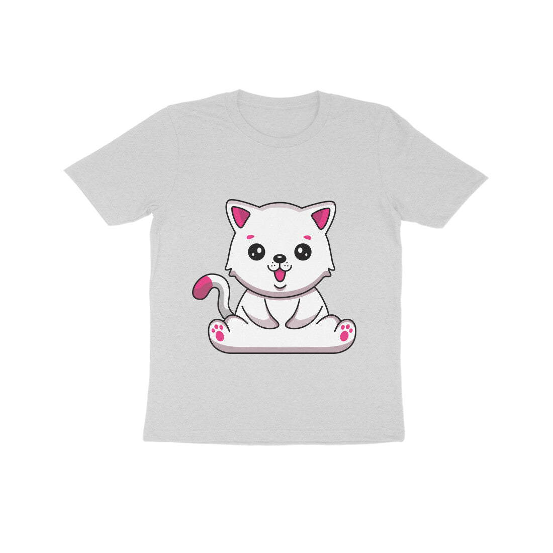Kids' Half Sleeve Round Neck Tshirt β Cute Pet puraidoprints