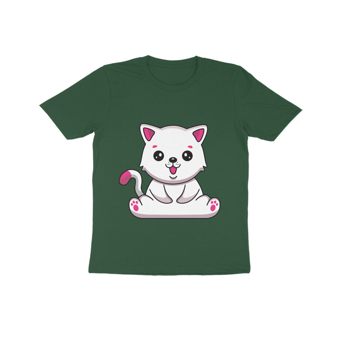 Kids' Half Sleeve Round Neck Tshirt β Cute Pet puraidoprints