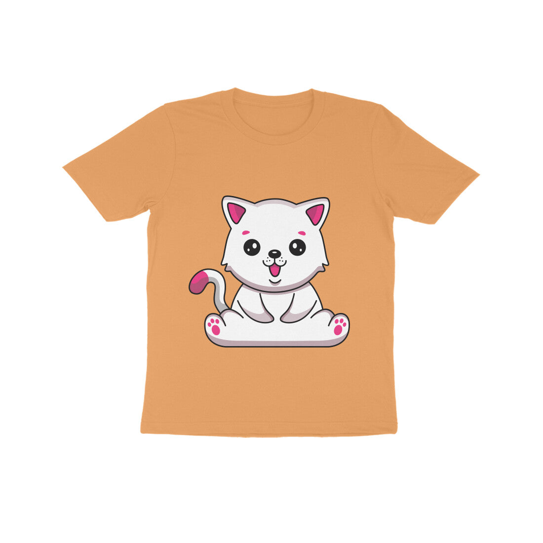 Kids' Half Sleeve Round Neck Tshirt β Cute Pet puraidoprints