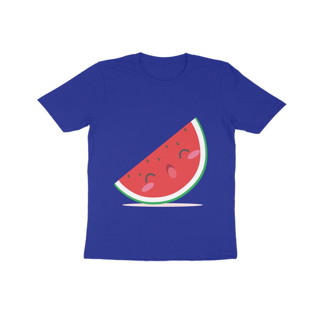 Kids' Half Sleeve Round Neck Tshirt β Cute Watermelon puraidoprints