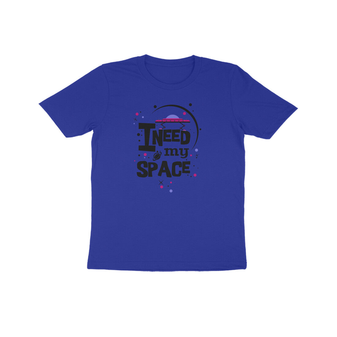 Kids' Half Sleeve Round Neck Tshirt β I need my Space 2 puraidoprints