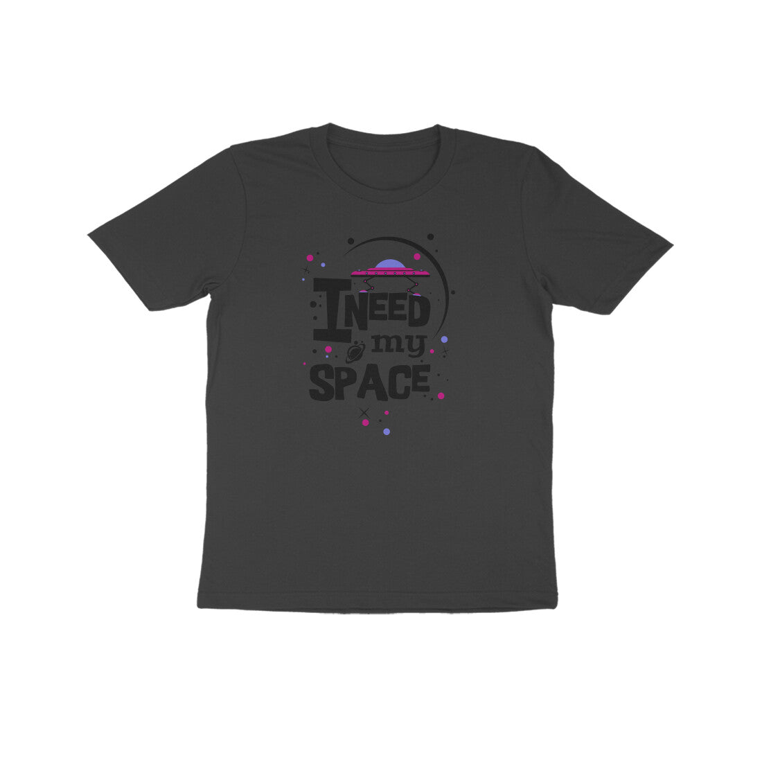 Kids' Half Sleeve Round Neck Tshirt β I need my Space 2 puraidoprints
