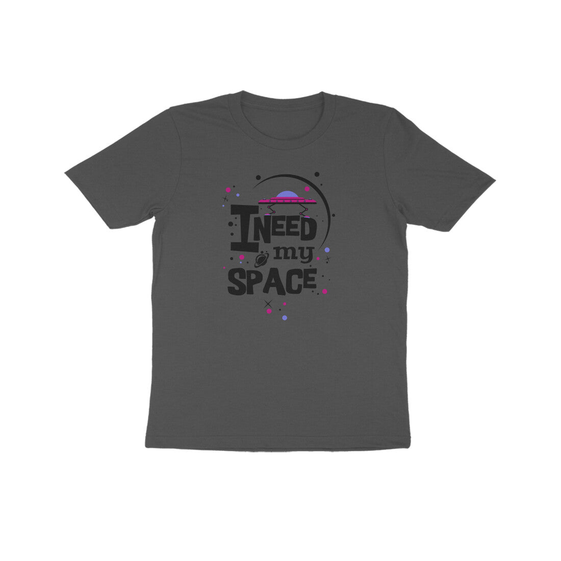 Kids' Half Sleeve Round Neck Tshirt β I need my Space 2 puraidoprints