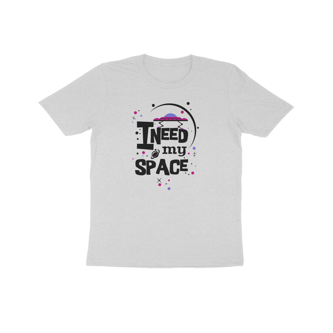 Kids' Half Sleeve Round Neck Tshirt β I need my Space 2 puraidoprints