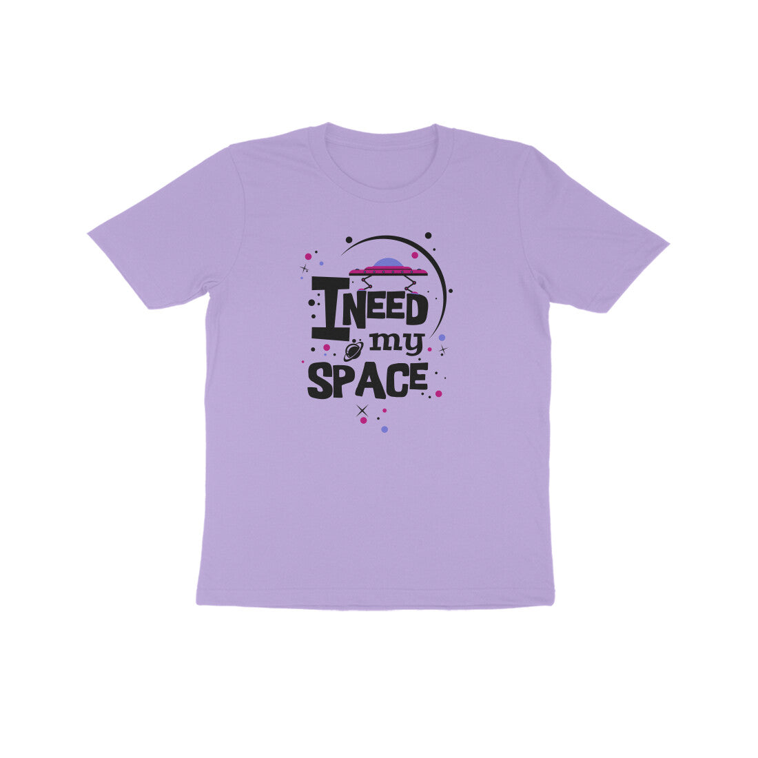 Kids' Half Sleeve Round Neck Tshirt β I need my Space 2 puraidoprints