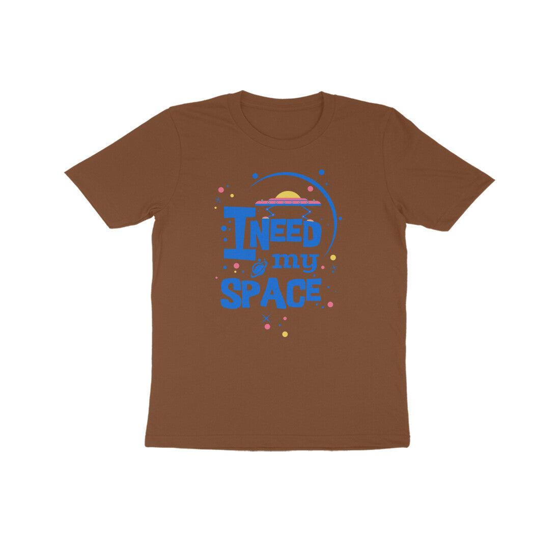 Kids' Half Sleeve Round Neck Tshirt β I need my Space 3 puraidoprints
