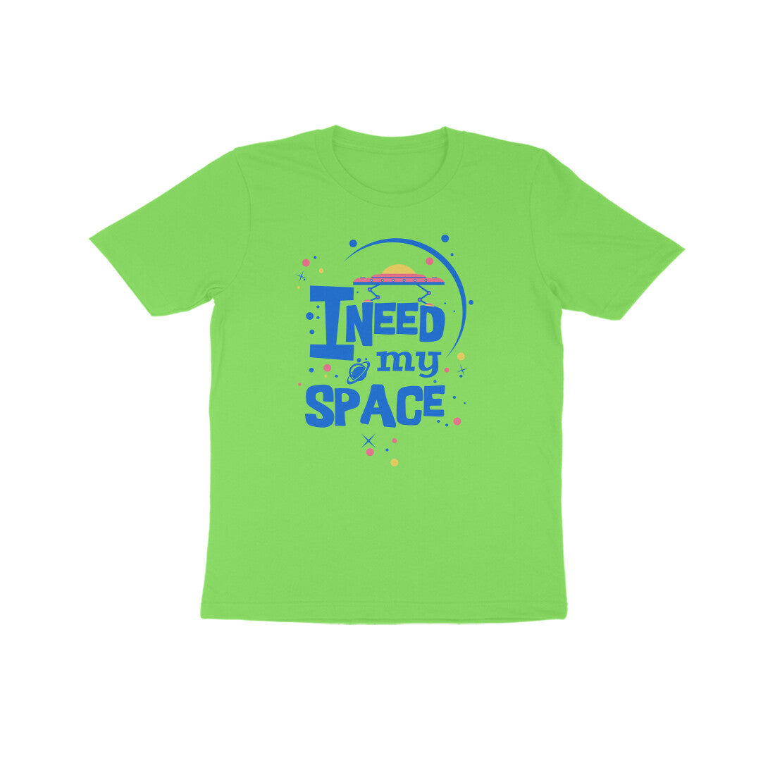 Kids' Half Sleeve Round Neck Tshirt β I need my Space 3 puraidoprints