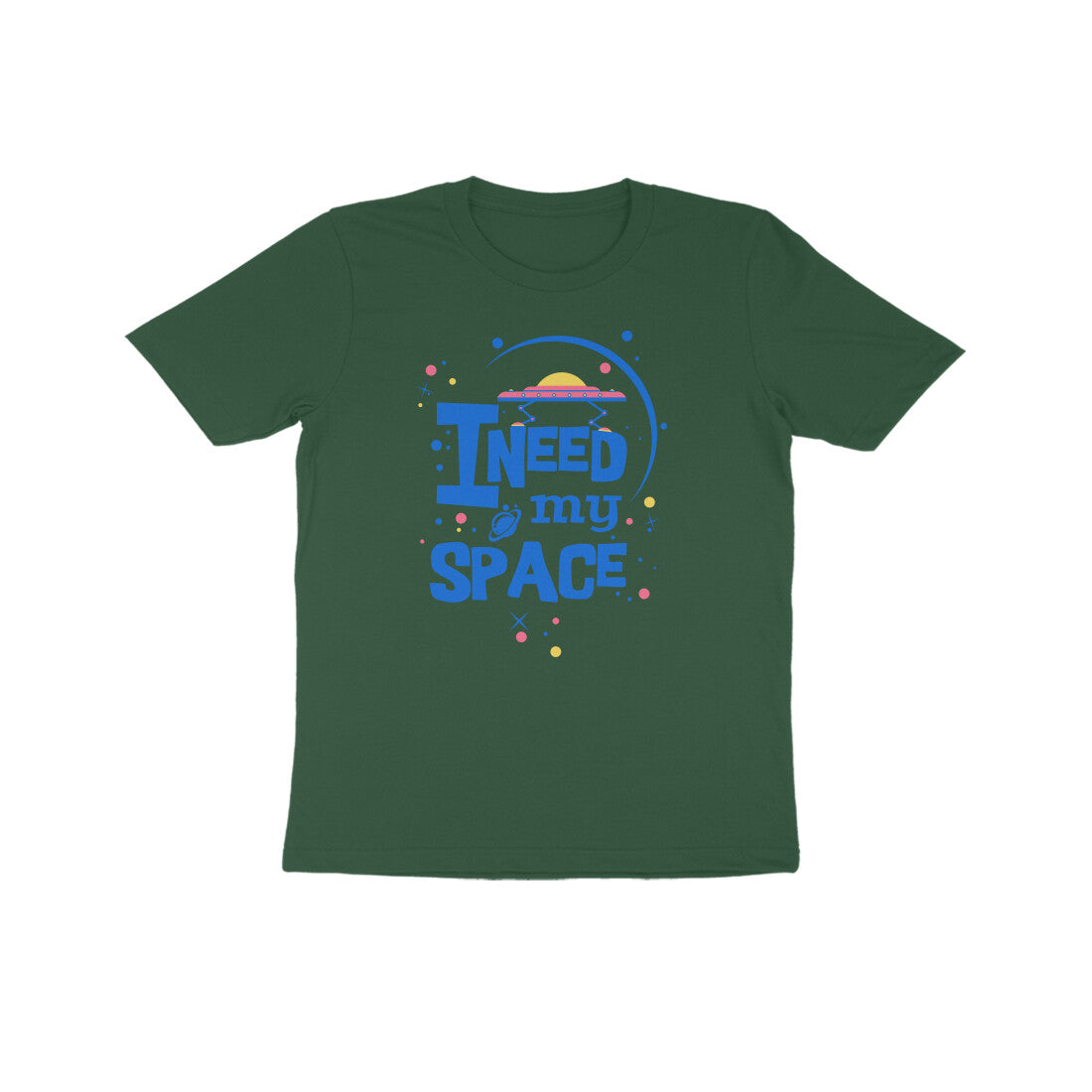 Kids' Half Sleeve Round Neck Tshirt β I need my Space 3 puraidoprints