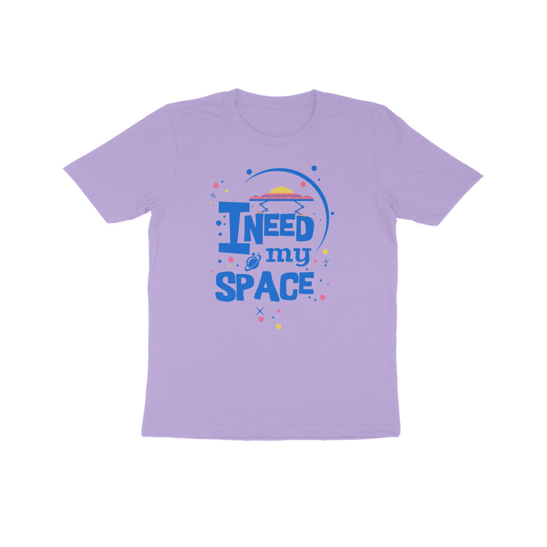 Kids' Half Sleeve Round Neck Tshirt β I need my Space 3 puraidoprints