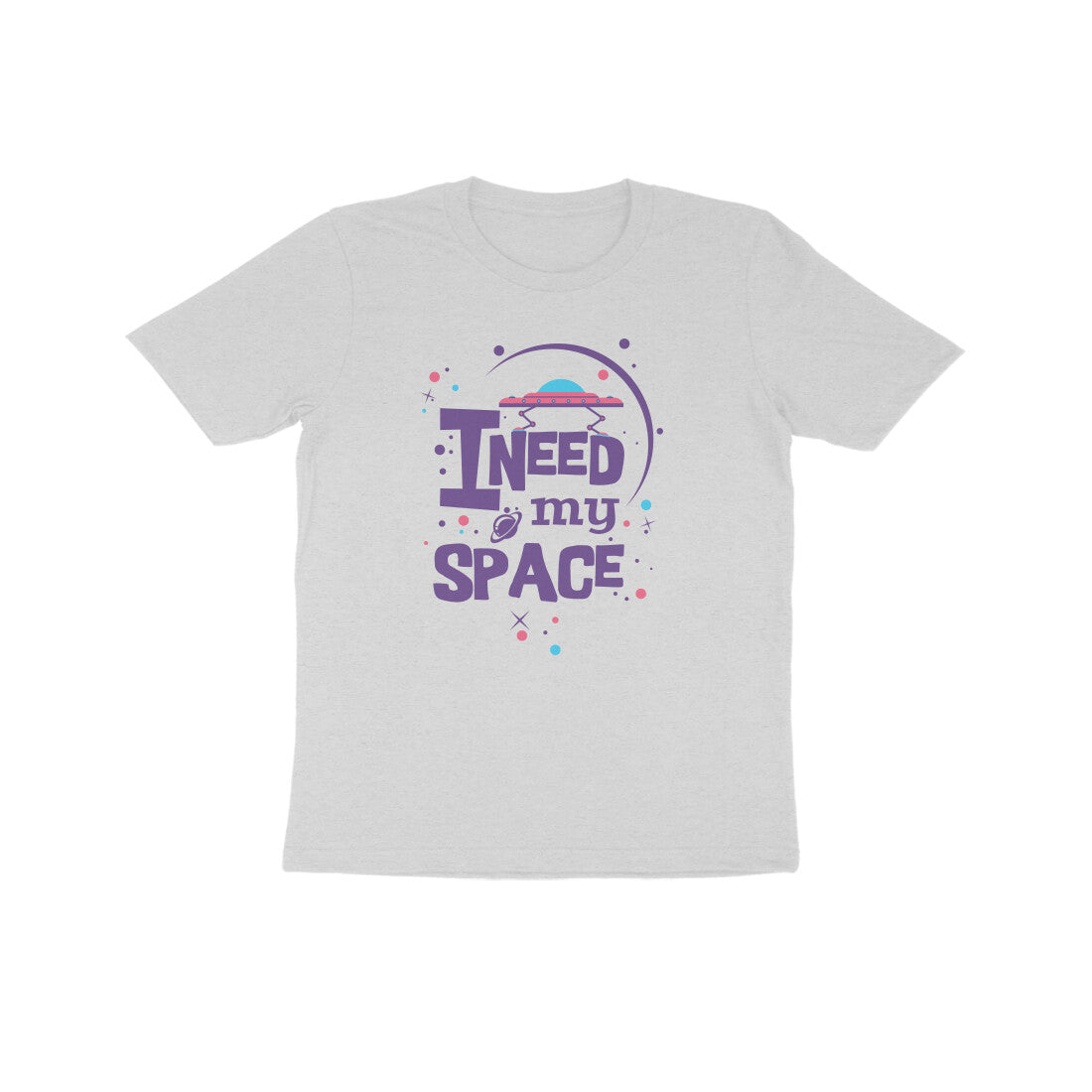 Kids' Half Sleeve Round Neck Tshirt β I need my Space puraidoprints