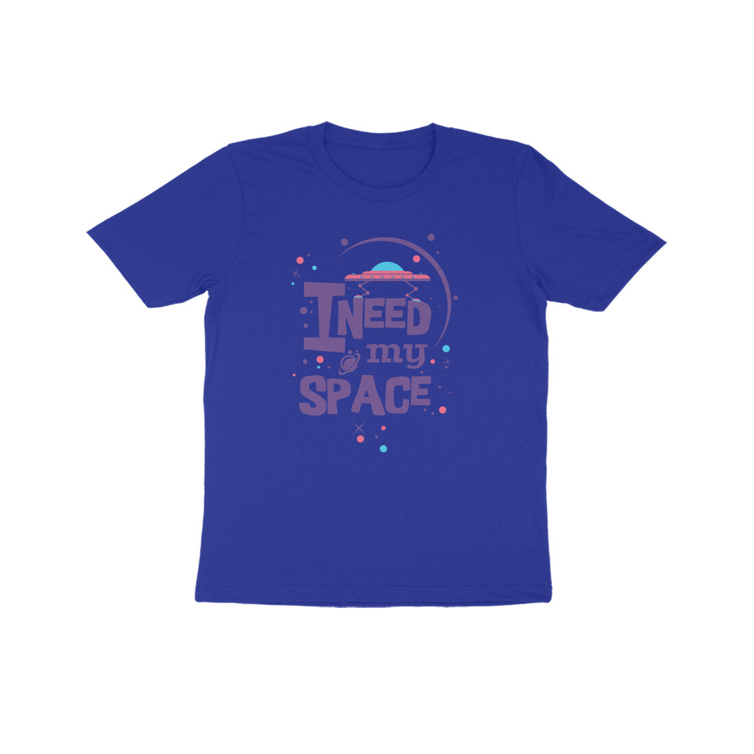Kids' Half Sleeve Round Neck Tshirt β I need my Space puraidoprints