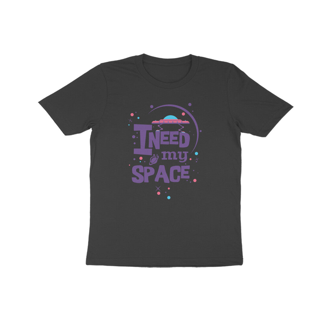 Kids' Half Sleeve Round Neck Tshirt β I need my Space puraidoprints