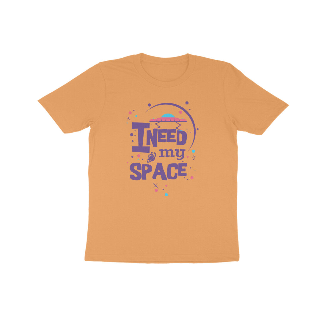 Kids' Half Sleeve Round Neck Tshirt β I need my Space puraidoprints