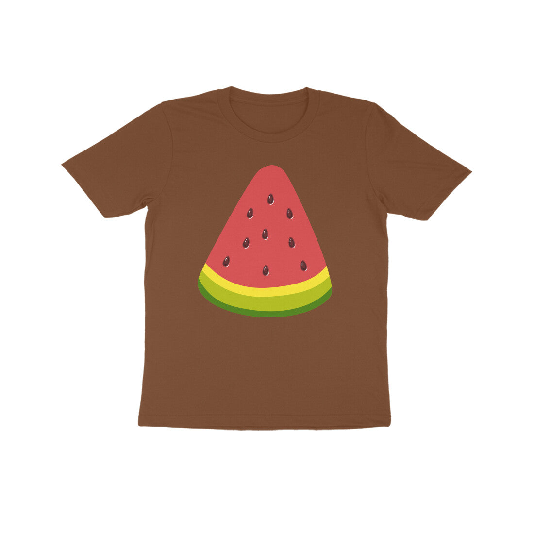 Kids' Half Sleeve Round Neck Tshirt - Watermelon puraidoprints