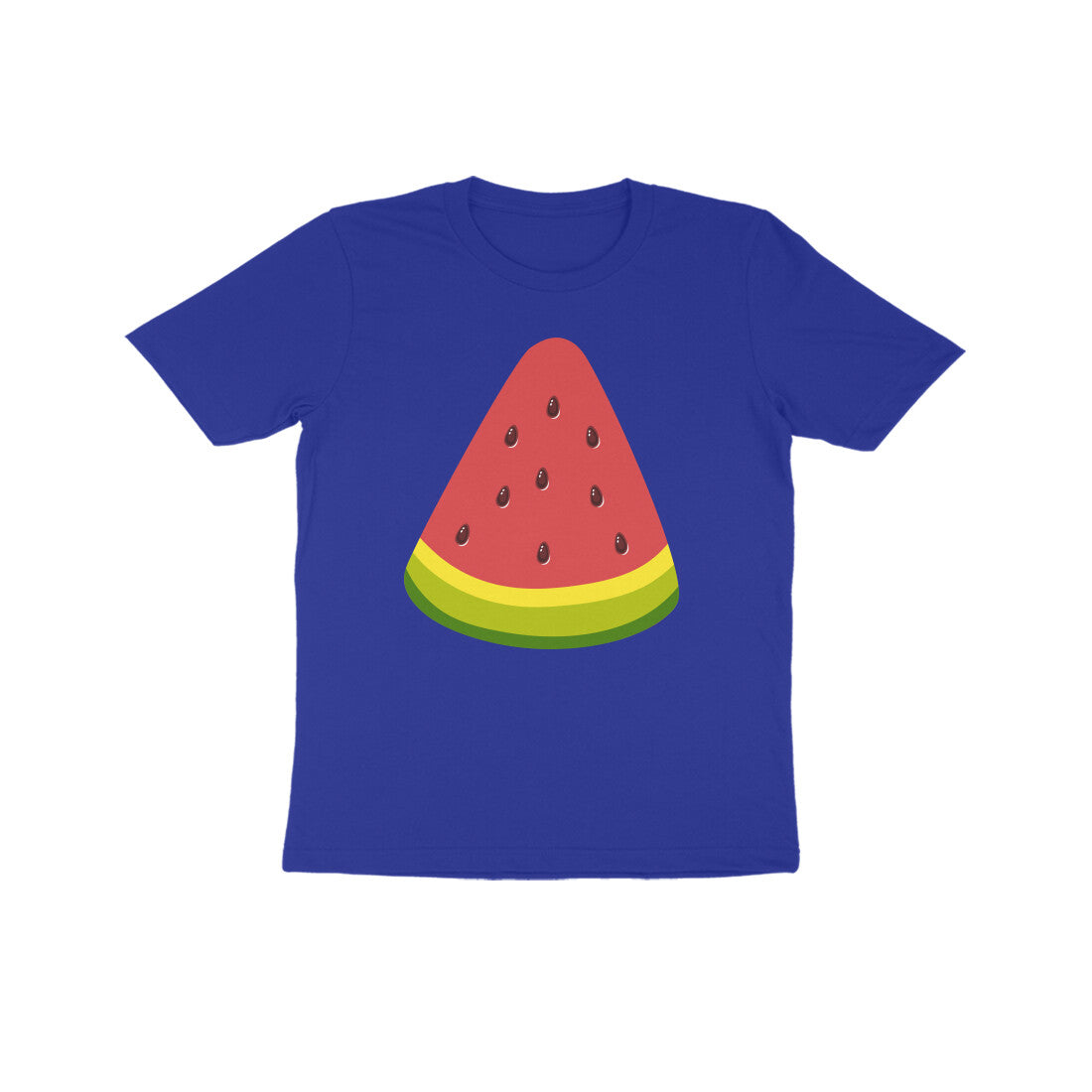 Kids' Half Sleeve Round Neck Tshirt - Watermelon puraidoprints