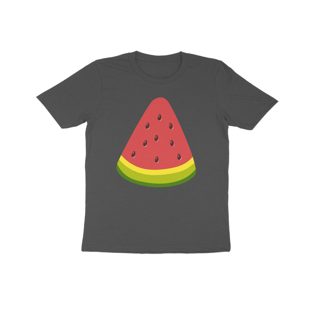 Kids' Half Sleeve Round Neck Tshirt - Watermelon puraidoprints