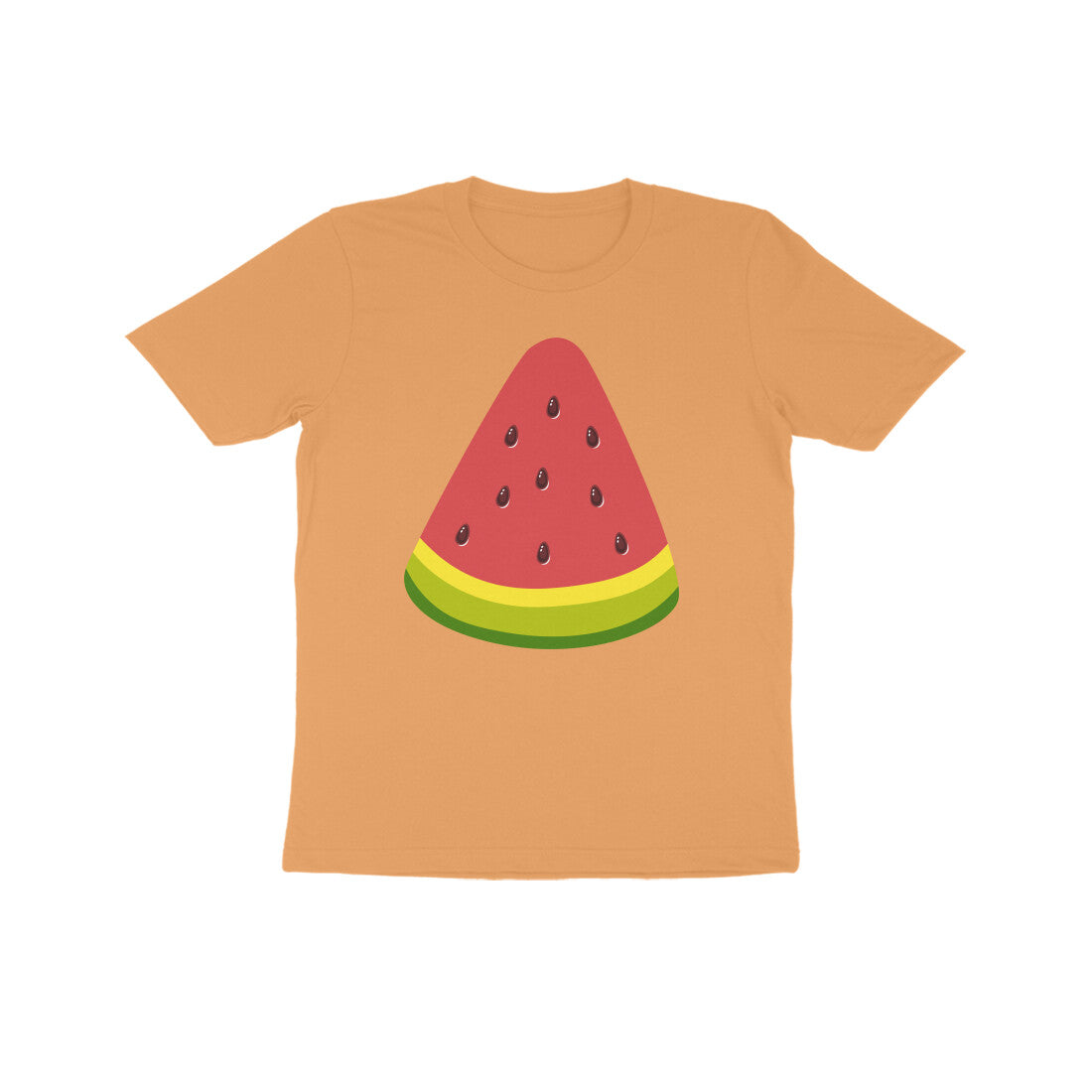 Kids' Half Sleeve Round Neck Tshirt - Watermelon puraidoprints