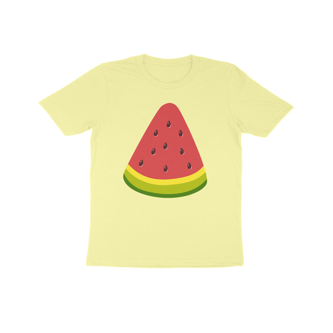 Kids' Half Sleeve Round Neck Tshirt - Watermelon puraidoprints