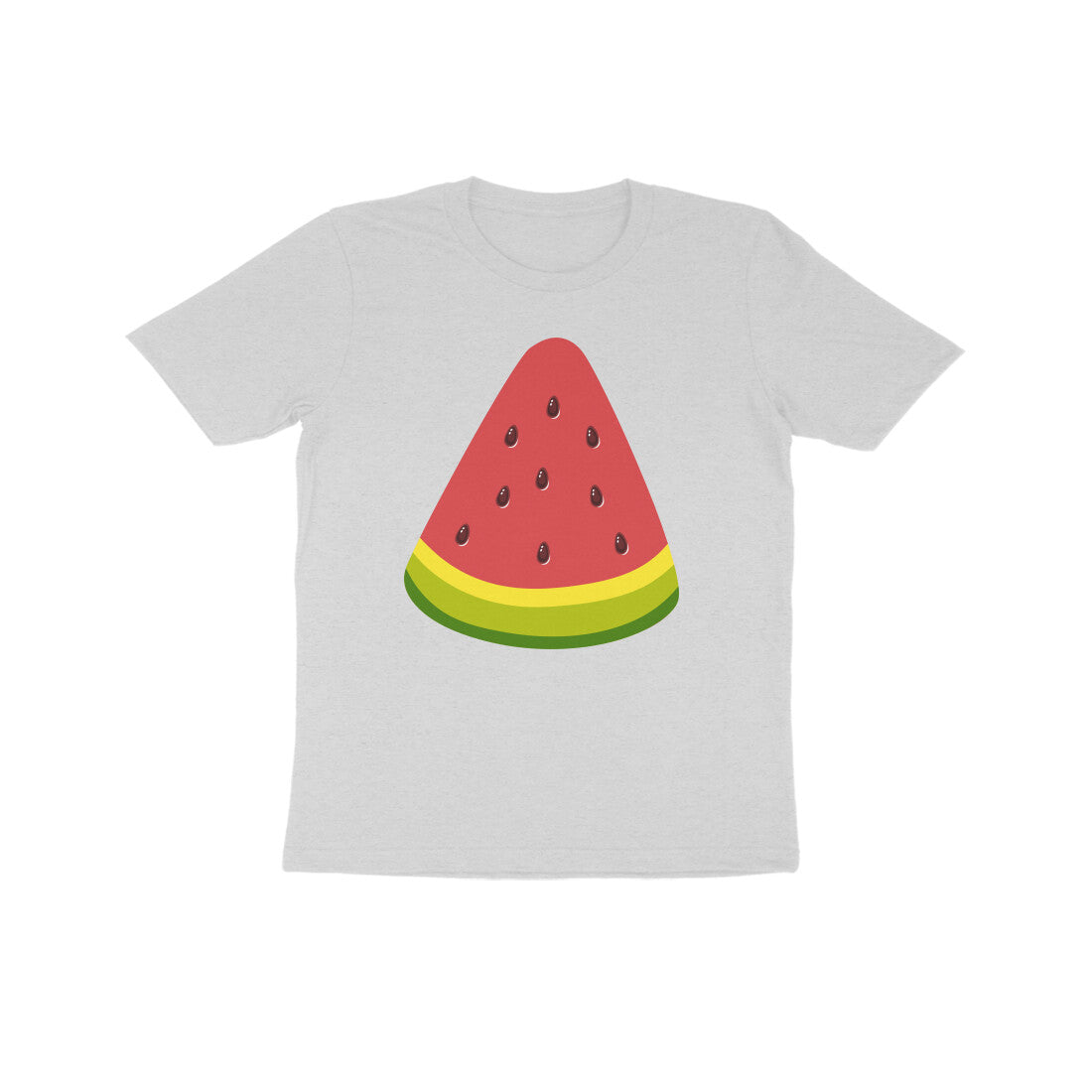 Kids' Half Sleeve Round Neck Tshirt - Watermelon puraidoprints