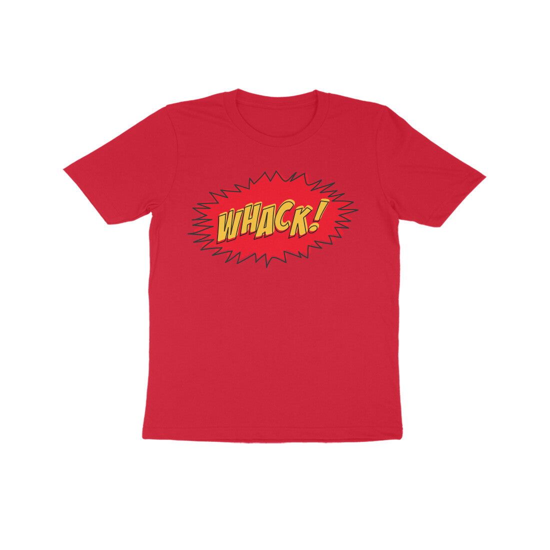 Kids' Half Sleeve Round Neck Tshirt β Whack 2 puraidoprints